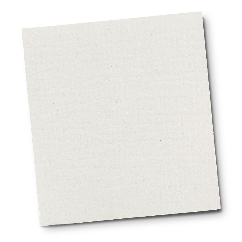 Eco-friendly pack of 30 white dish cloths, made from durable cellulose and cotton, highly absorbent and odour-resistant.