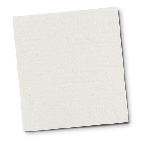 Eco-friendly pack of 30 white dish cloths, made from durable cellulose and cotton, highly absorbent and odour-resistant.