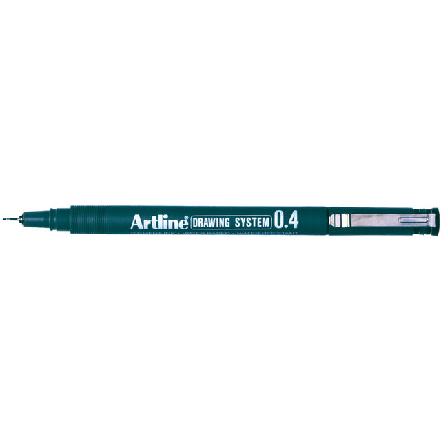 Artline 234 0.4mm Black Drawing Pen set, featuring precision nib for technical drawing, fade-proof ink, and ergonomic design.
