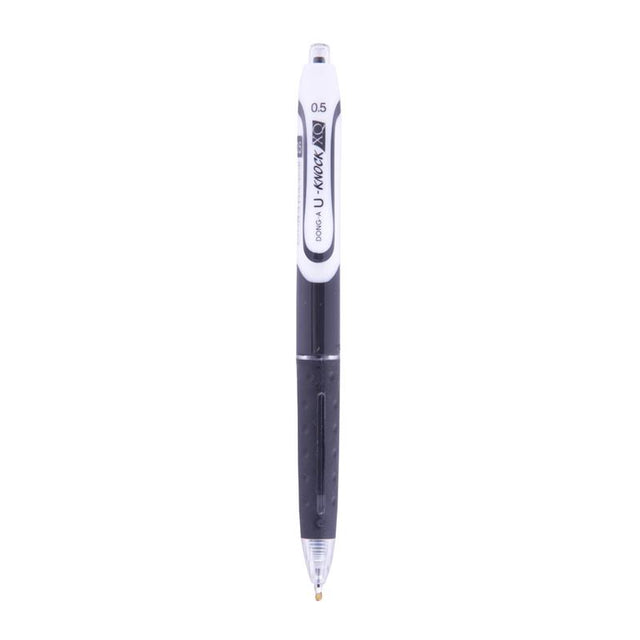 U-Knock Xq 0.5 Black Acid Free Pen, designed for precision with smooth, archival ink, perfect for detailed writing and sketching.