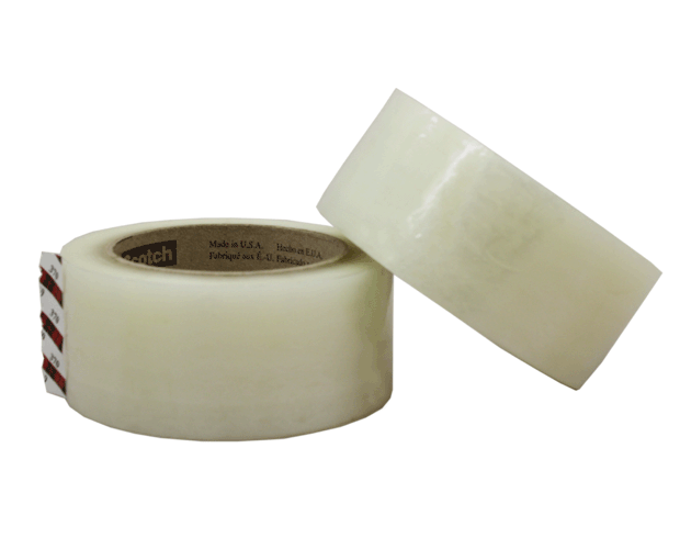 Clear packaging tape, 48mm x 100m, 36 rolls; strong, tear-resistant, ideal for secure sealing and reliable shipping.