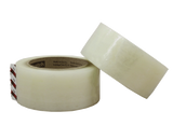 Clear packaging tape, 48mm x 100m, 36 rolls; strong, tear-resistant, ideal for secure sealing and reliable shipping.