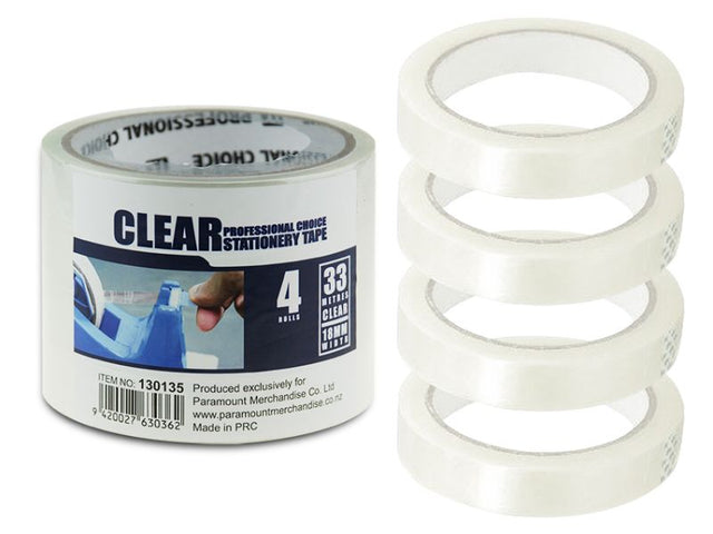 Large cord stationery tape - 18mm x 33m, 48 packs, perfect for crafting, organizing, and DIY projects with strong adhesion.