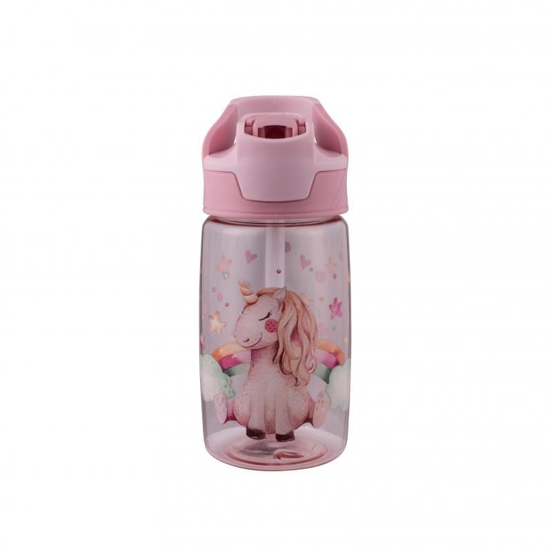 Avanti YumYum Tritan Bottle featuring a whimsical Unicorn Dreaming design, 450ml capacity, double wall insulation, and BPA-free.