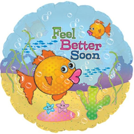 Clear 24in Feel Better Fish film enhancing aquarium aesthetics and underwater visibility for a vibrant aquatic display.