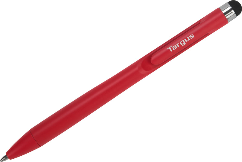 Targus Stylus and Pen with Embedded Clip - Red