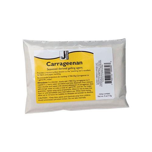CARRAGEENAN - JACQUARD (230g) pack for natural marbling, made from seaweed for creating viscous marbling sizes.