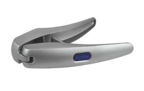 Zyliss Garlic Press Susi 3 with ergonomic handles, unique plunger, and included cleaner for efficient garlic pressing.