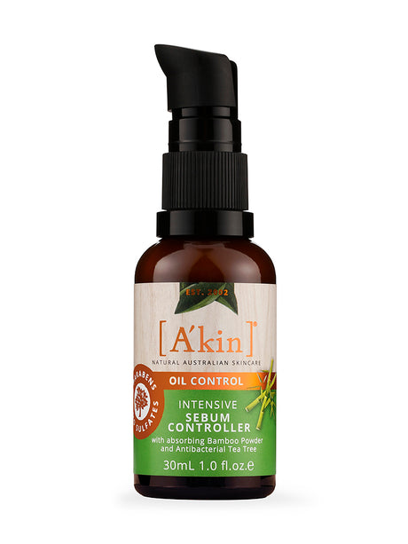 Lightweight serum for oily skin, controls sebum and prevents breakouts with Bamboo Powder and Tea Tree extract.