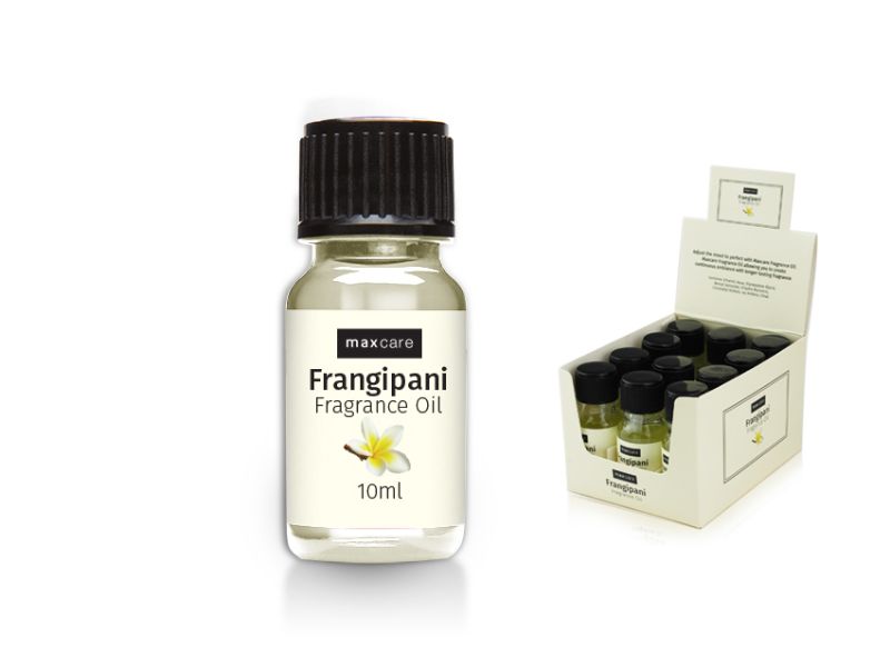 Fragrance Oil - Maxcare 10ml Frangipani (12 Units)
