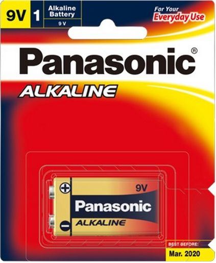 Panasonic 9V Alkaline Battery offers reliable power for various devices, ensuring optimal performance and long-lasting energy.