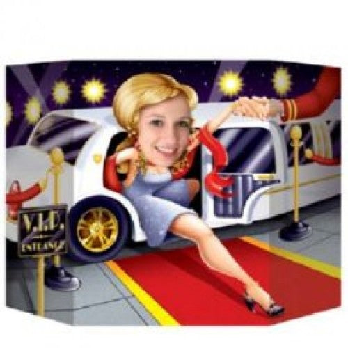 A large 94cm x 64cm cardboard photo prop for celebrating awards night, designed for female-themed photos.