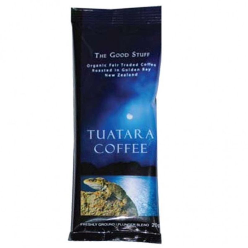 Plunger Coffee Sachet - Tuatara 20gm (100 Units)