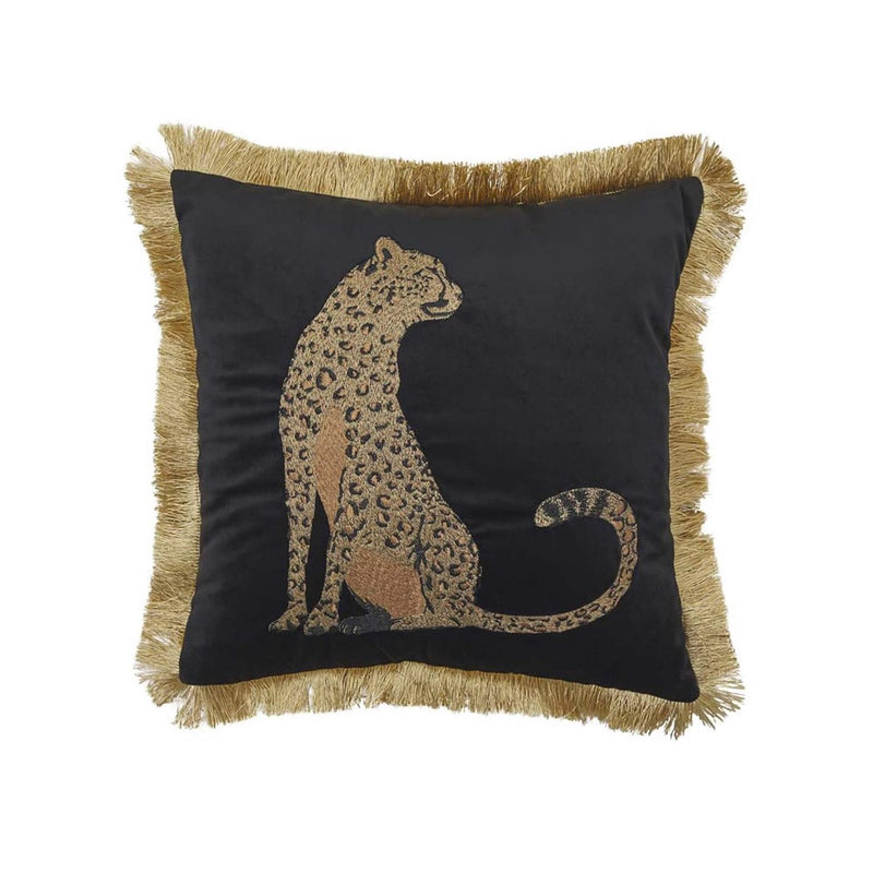 Cushion Cover Cheetah Square  - PIAZZA GOLD - DAVINCI