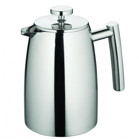 Avanti Modena 350ml stainless steel coffee plunger with twin wall design for heat retention and fine-mesh filter for rich flavor.