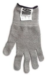 Cut-resistant Microplane glove for safe food prep, lightweight, seamless, fits most hands, ideal for using sharp tools.