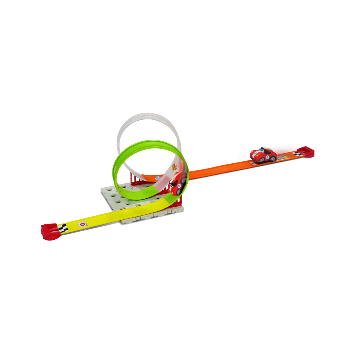 BB JUNIOR MY 1ST LOOP SET: Colorful track with motorized vehicle for toddlers, designed for thrilling loop racing fun.