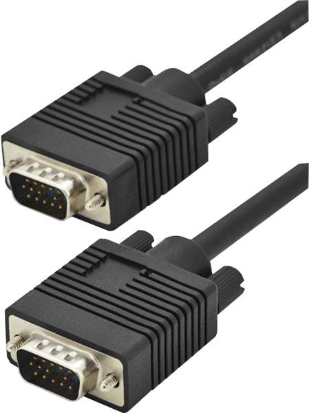 Digitus 10m SVGA cable with HD DSUB connectors, supporting 1024x768 resolution, optimized for clear, reliable display connections.