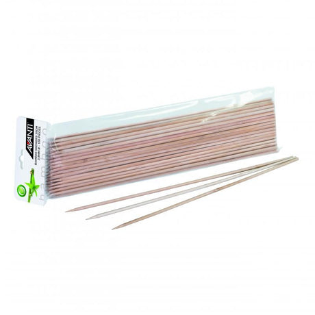 Avanti Bamboo Skewers pack of 100, 35cm long, eco-friendly, perfect for grilling, kebabs, and easy meal prep.