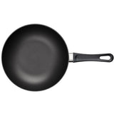 24cm Scanpan Classic Induction Stir Fry Pan with non-stick coating, designed for versatile cooking and easy maintenance.