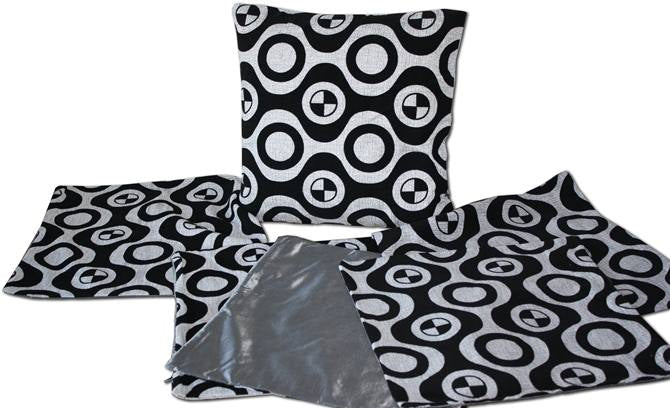 Cushion covers (Retro Design) - 6 units - NEW