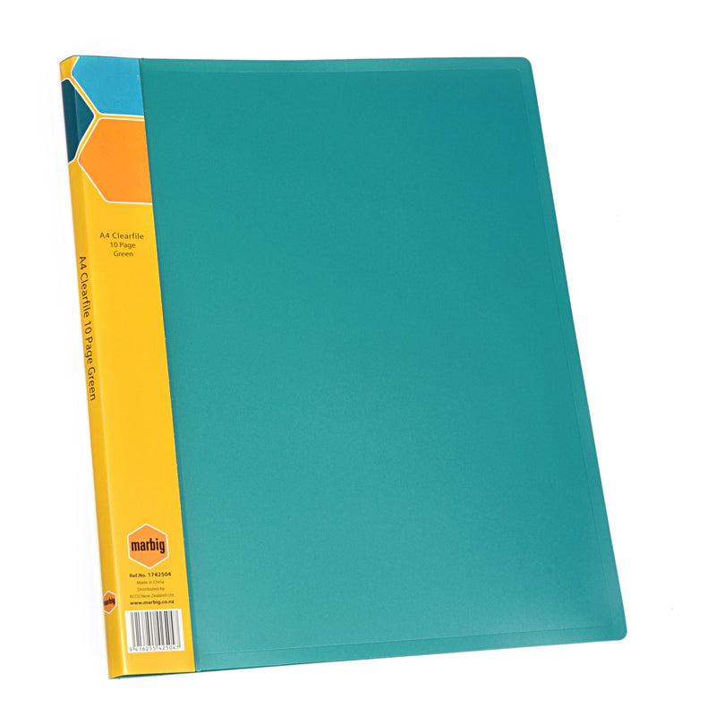 Marbig Display Book - 10 Pages (Green)