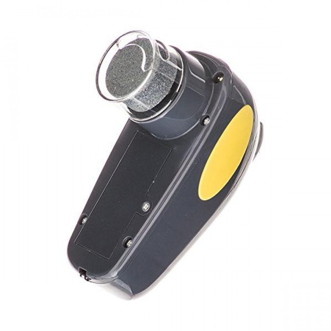 Cordless JW Palm Nail Grinder with LED light, ergonomic grip, and nail guard for safe, easy pet nail trimming.