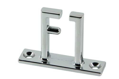 Chrome-plated G.L.P casement stay for 180 windows, crafted from durable zinc, enhancing functionality and aesthetics.