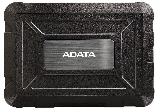 ADATA ED600 SATA USB 3.0 2.5" Rugged External HDD Enclosure - Black