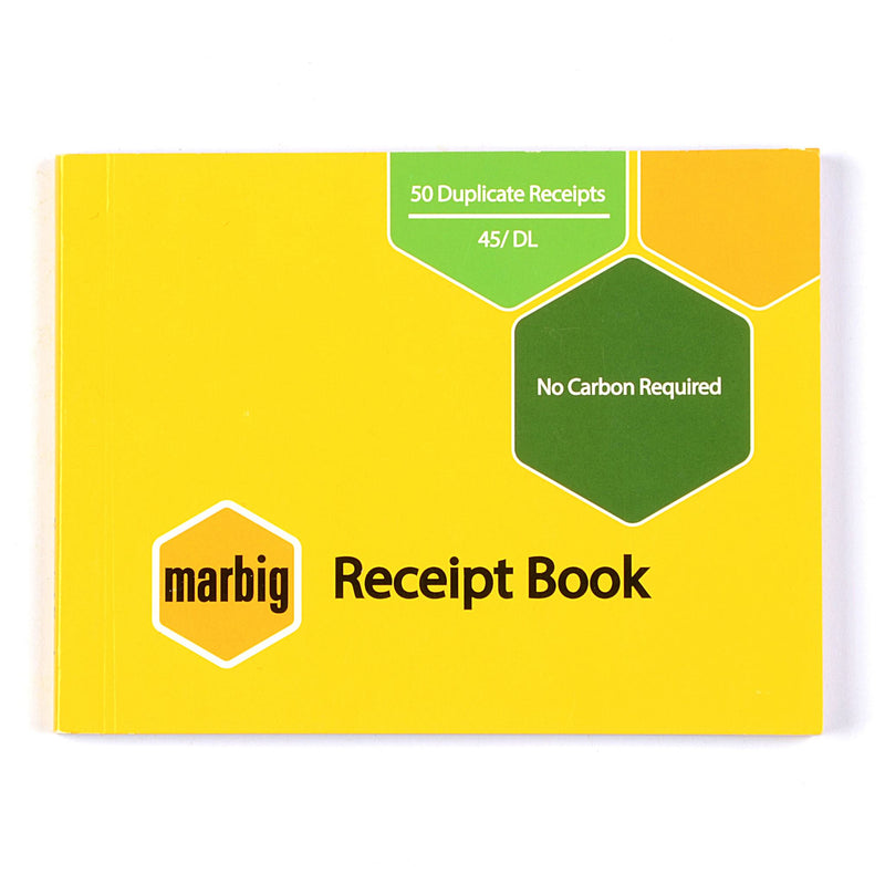 Marbig Receipt Book 45 50lf