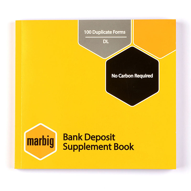 Marbig Bank Deposit Book 100 Leaf