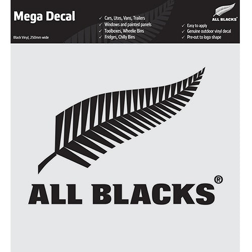 All Blacks Precut Black Mega Decal -ALL BLACKS