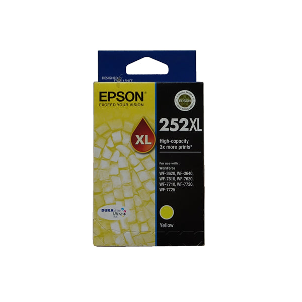 Epson 252XL Yellow High Yield Ink Cartridge