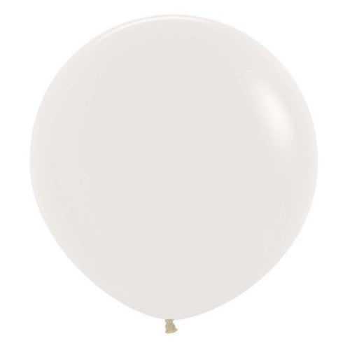 Sempertex 60cm crystal clear latex balloons in a 10-pack, perfect for elegant decorations at any celebration.