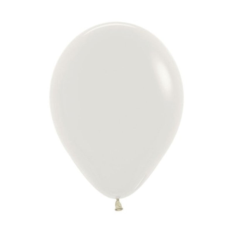 Pastel Dusk Cream latex balloons in a 50PK, perfect for elegant party decorations and balloon bouquets.