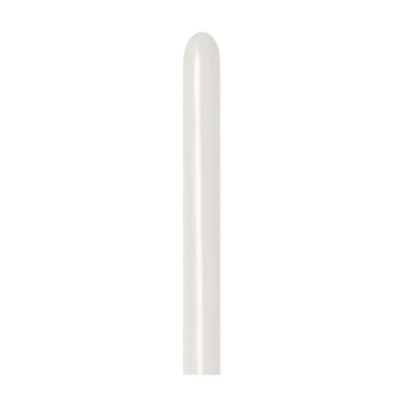 Sempertex 260T Pastel Dusk Cream Latex Balloons - 50PK, elegant pastel cream balloons perfect for any celebration décor.