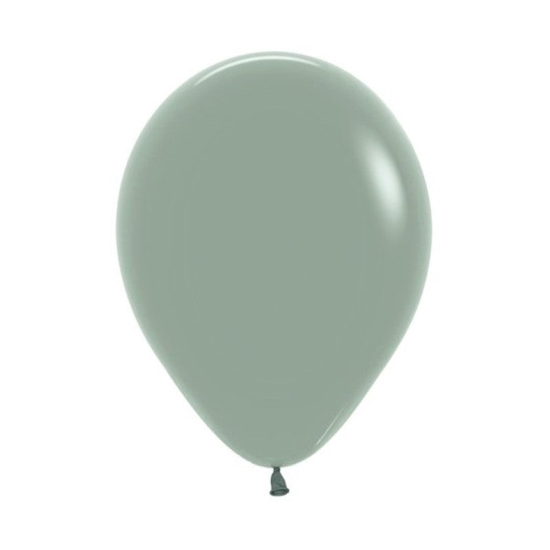 Sempertex 12cm Pastel Dusk Laurel Green Latex Balloons  - 50PK