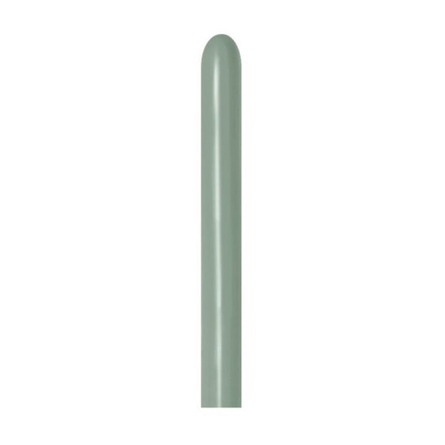 Pastel Dusk Laurel Green latex balloons in a 50-pack, perfect for elegant party decorations and creative arrangements.