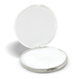 Compact frosted clear case with 30 dissolvable soap sheets, perfect for on-the-go hand hygiene and travel convenience.