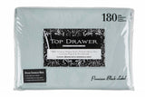 Soft Seafoam flannelette sheet set in 100% cotton, includes fitted sheet, flat sheet, and pillowcase for cozy sleep.