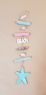 Decorative 40cm Driftwood Strand in whitewash finish, perfect for coastal-inspired home decor and adding tranquility.