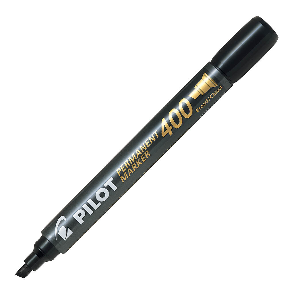 Pilot SCA 400 Permanent Marker Chisel Tip Black (SCA-400-B)