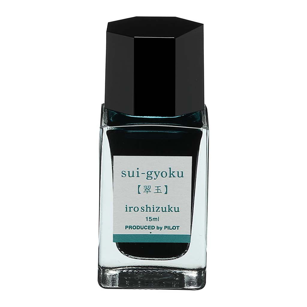 Pilot Iroshizuku Ink 15ml Emerald Green Sui-gyoku (INK-15-SU)