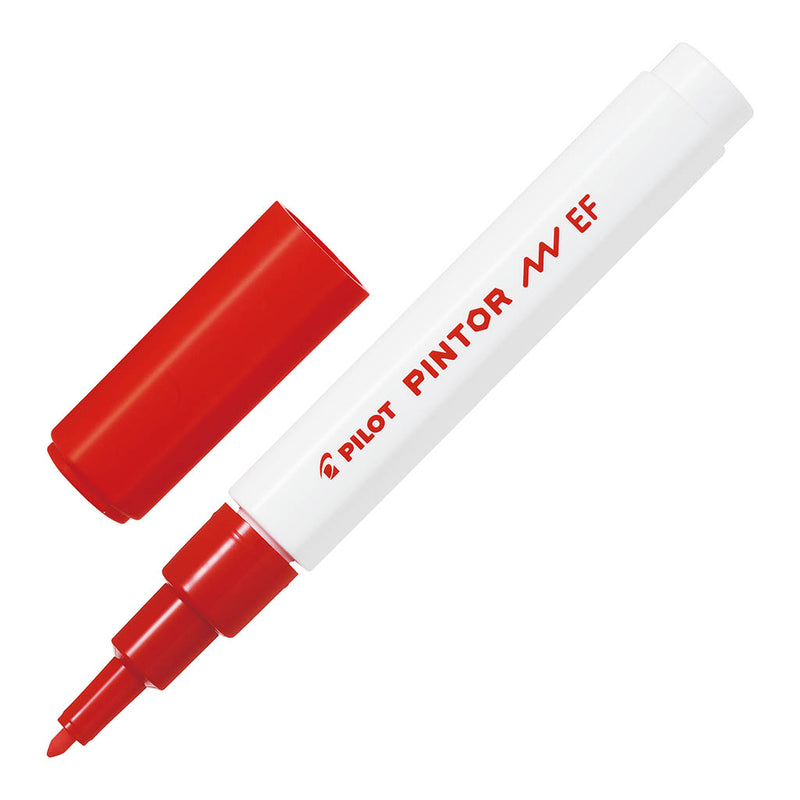 Pilot Pintor Extra Fine Red Marker - (Set of 6 )