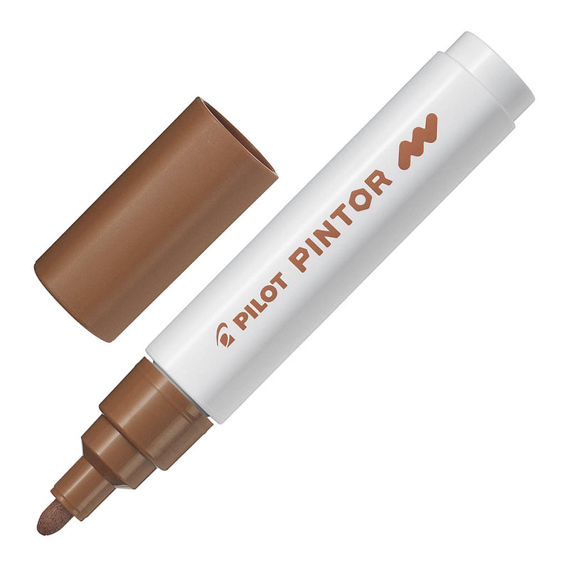 Pilot Pintor Medium Brown Marker - (Set of 6 )