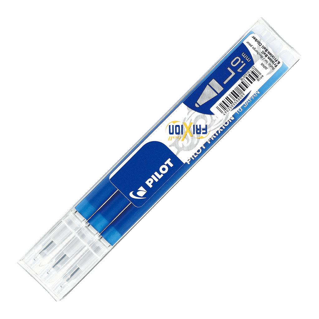 Pilot Frixion Erasable Broad Blue Refill 3Pk (BLS-FR10-L-S3)