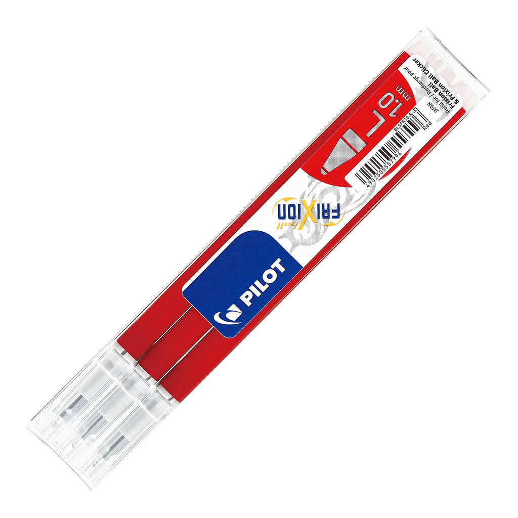 Pilot Frixion Erasable Broad Red Refill 3Pk (BLS-FR10-R-S3)