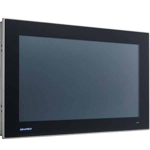 IP66-rated 15.6" WXGA industrial touchscreen monitor with 10-point multi-touch and versatile mounting options.