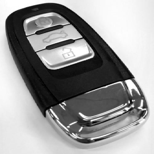 Replacement shell for Audi key with 3 buttons, designed for easy installation and secure functionality.