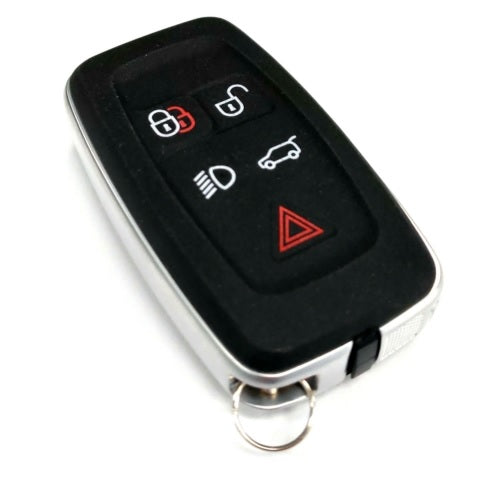 Replacement shell for Land Rover keys, featuring 5 buttons, designed for Discovery 3 and Range Rover L322 models.